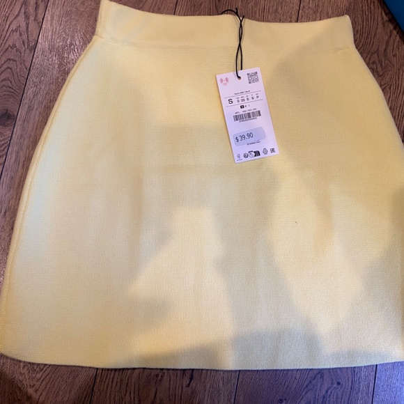Zara Knit Mini Skirt(Small) - Picture 2 of 4